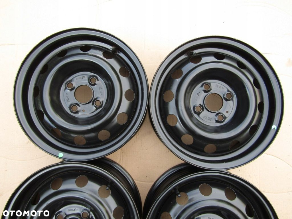 1x Felga 14 Hyundai i10 i20 Accent Getz Kia Picanto Rio II 5,5j 4x100 ET46 - 7