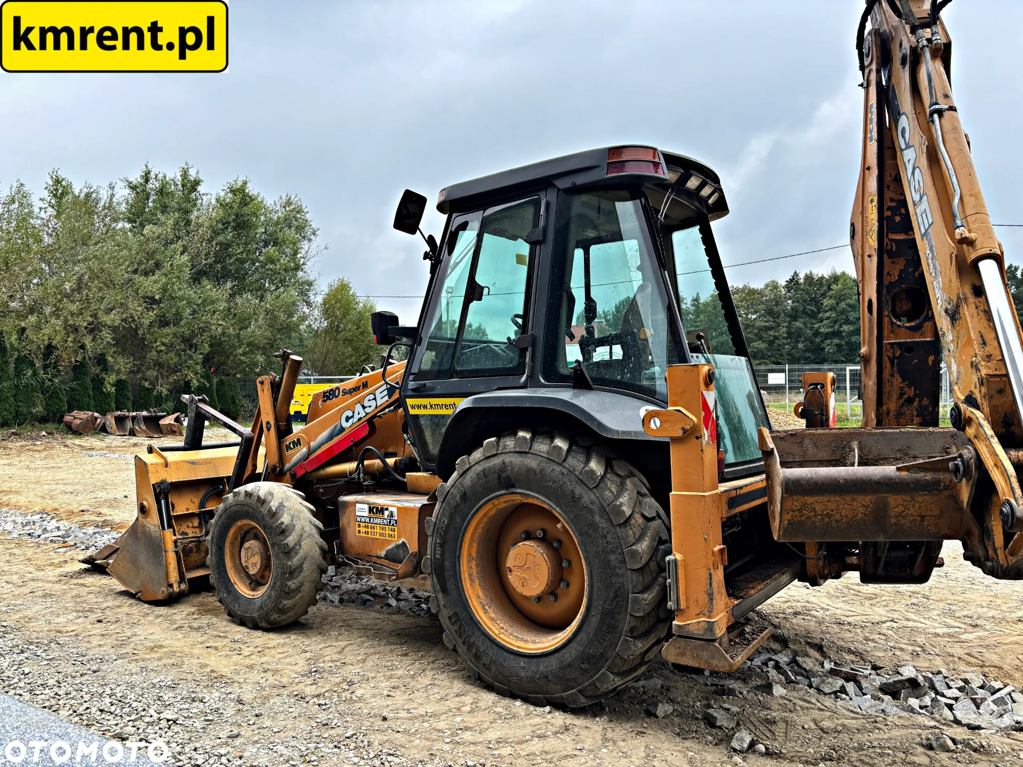 Case 580 SM KOPARKO-ŁADOWARKA 2003R. | JCB 3CX CAT 428 432 CASE 590 - 18