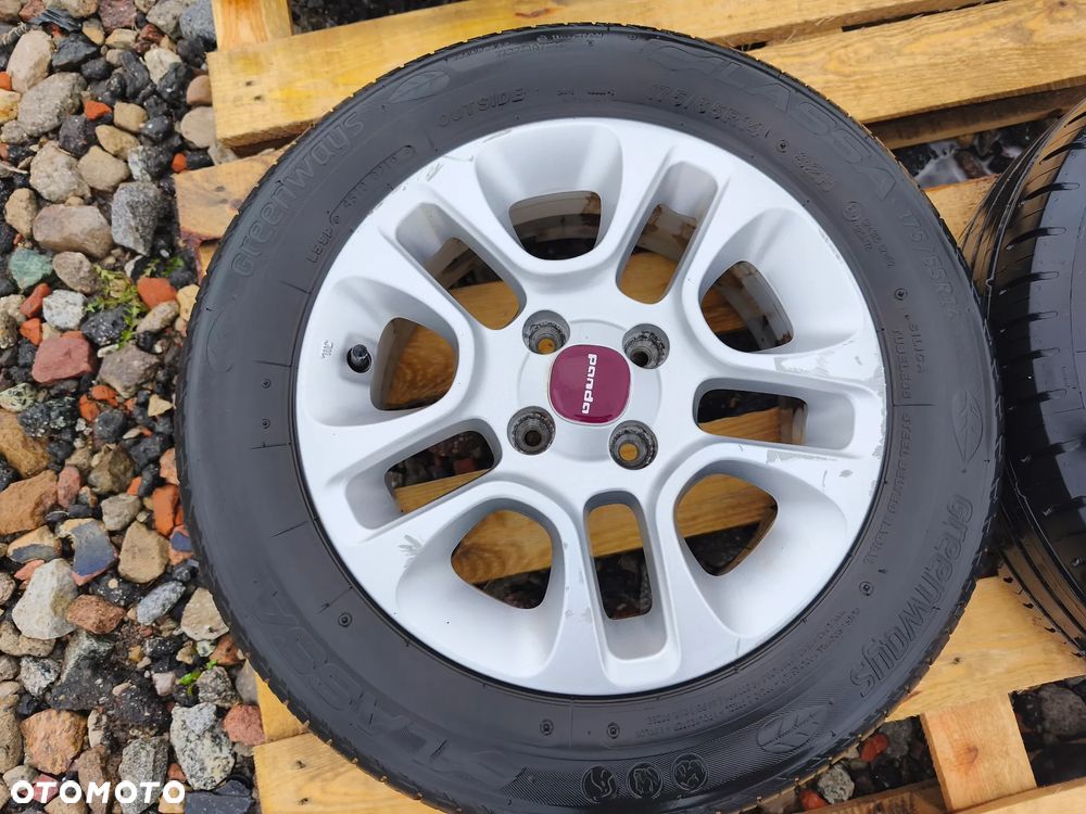ALUFELGI KOŁA FELGI 14 CALI 4X98 FIAT PANDA III - 3