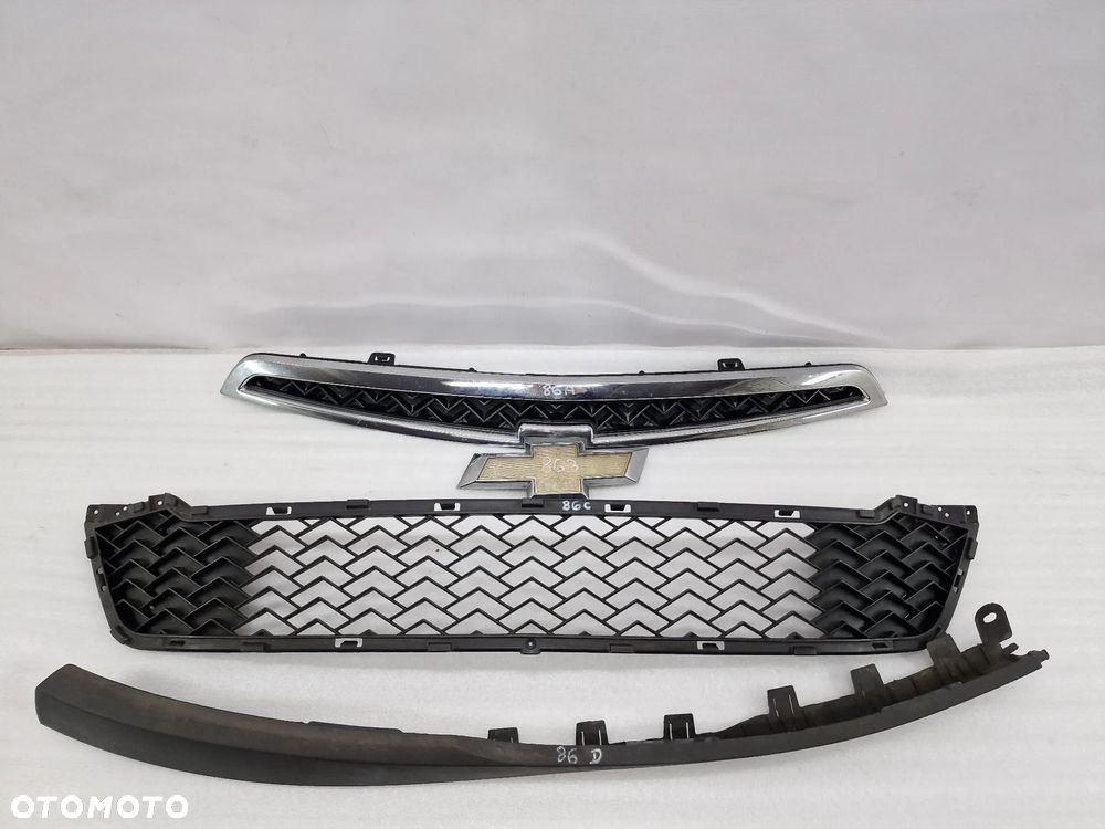 CHEVROLET SPARK M300 10- ATRAPA / GRILL PRZEDNI PRRZÓD / HOKEJ POD ZDERZAK , NR 96687225b/ 13179946 , NR AUKCJI GL86 - 1
