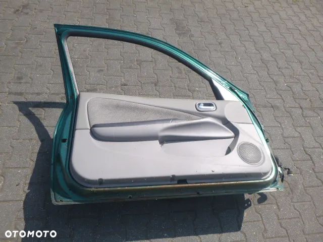 DRZWI LEWY PRZÓD LEWE PRZEDNIE NISSAN ALMERA N16 3D KOMPLETNE KOLOR DV8 - 18