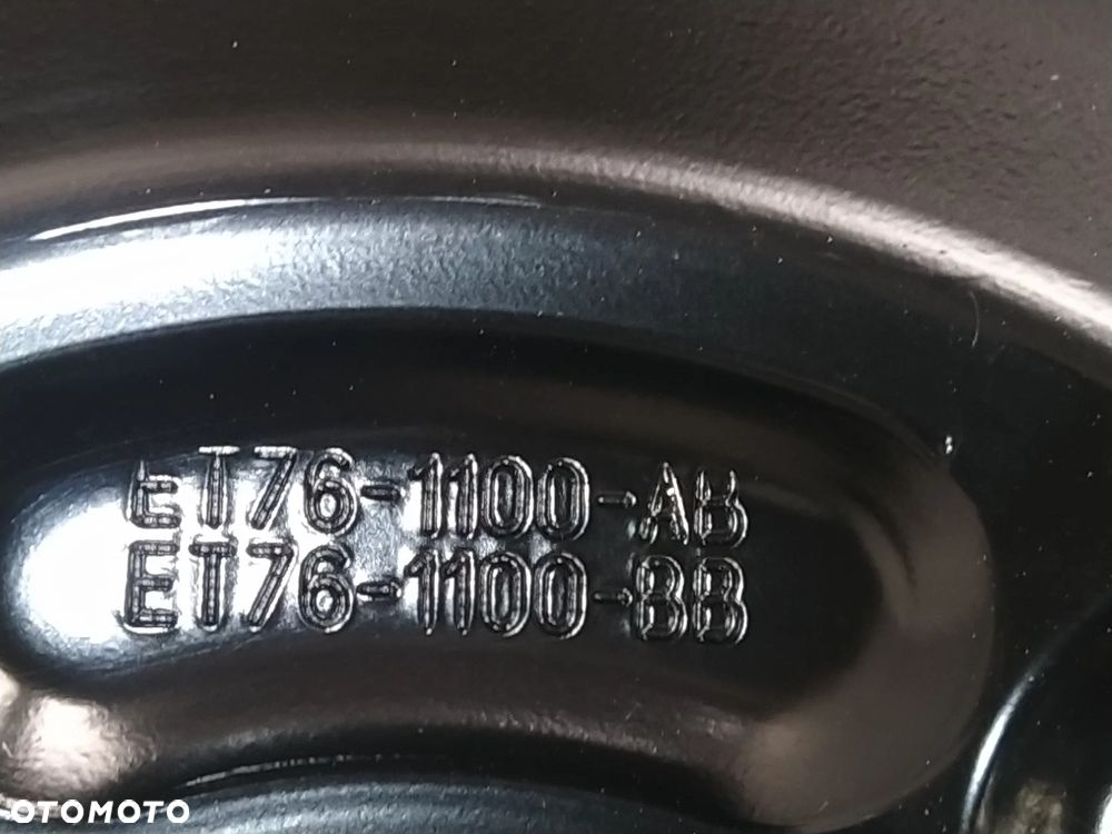 FORD 6Jx15 ORYGINALNE FELGI STALOWE R15 ET37.5 4X108 OPONY CONTINENTAL 185/60 KOŁA ZIMA BIEŻNIK ok 8.70mm - 12