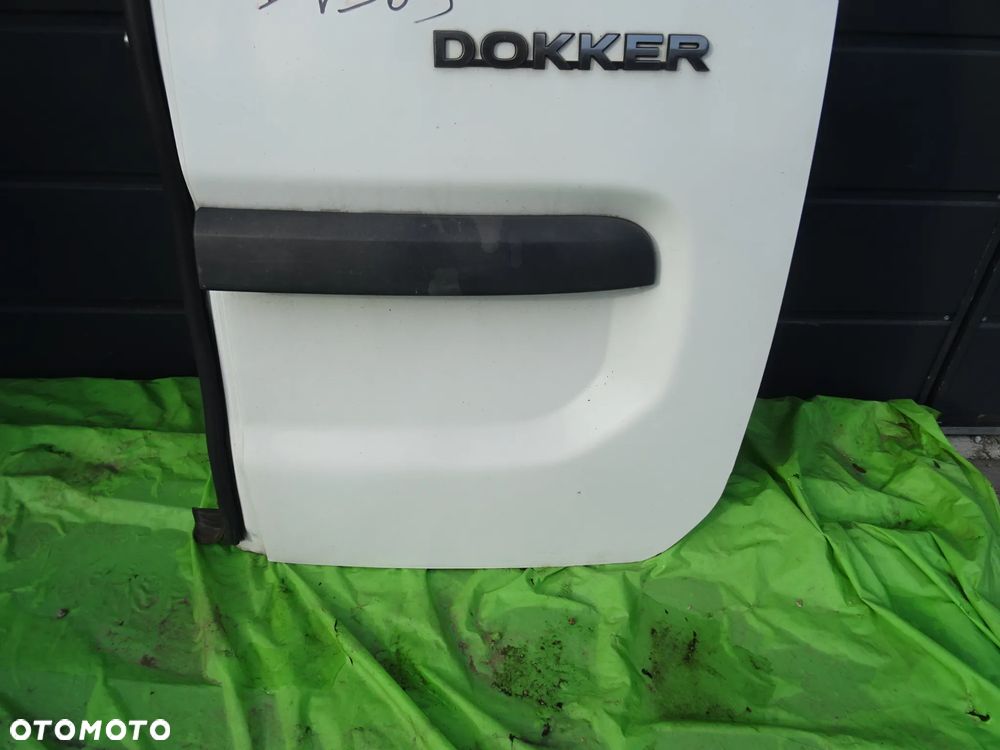DACIA DOKKER LODGY DRZWI PRAWE TYL TYLNE DV369 BIALE STAN BDB ORYGINAL CENA Z DOSTAWA CZESCI ROZNE - 8
