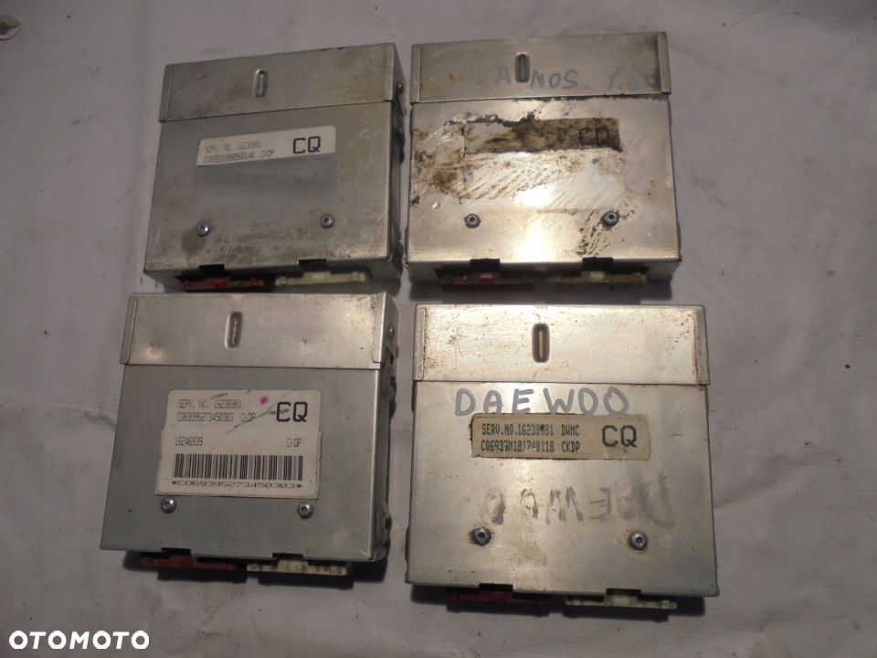 STEROWNIK DAEWOO LANOS 1.6 16V 16238981CQ