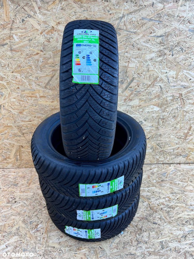 Linglong Green-Max All Season 205/55 R17 95V WIELOSEZON KOMPLET NOWE - 1