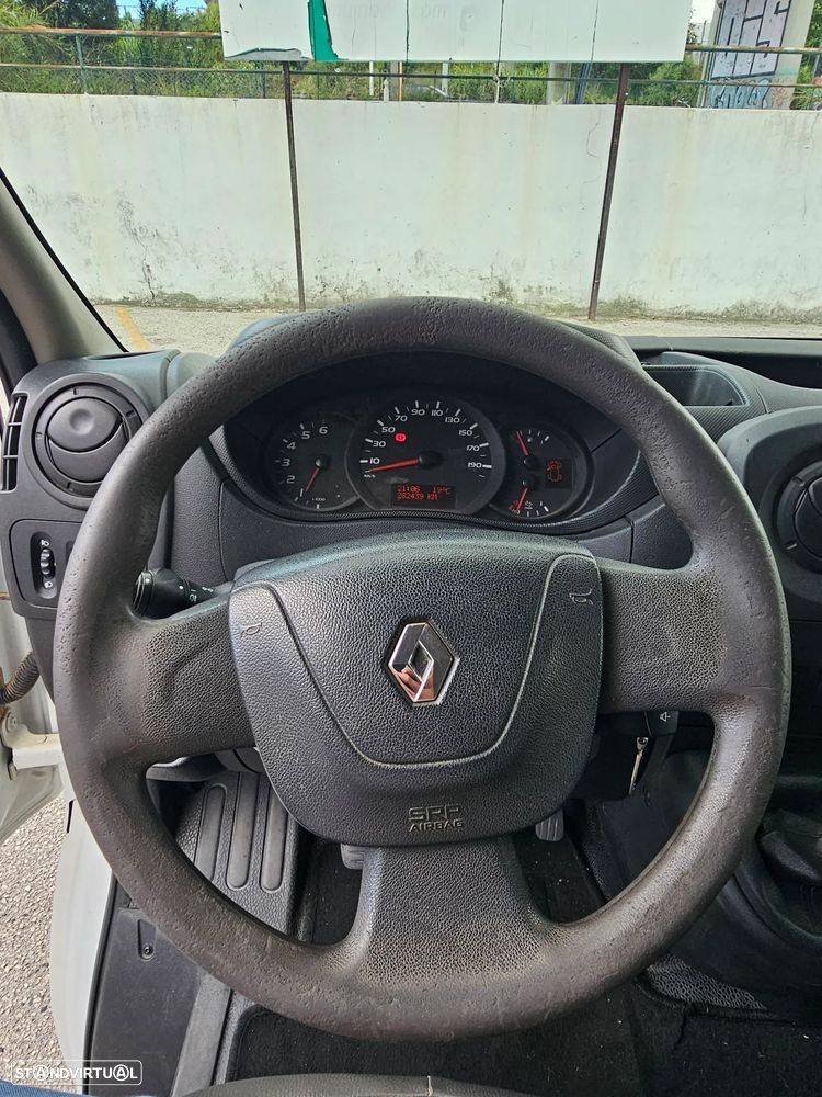 Renault MASTER CABINE DUPLA CAIXA ABERTA 7 LUGARES. - 15