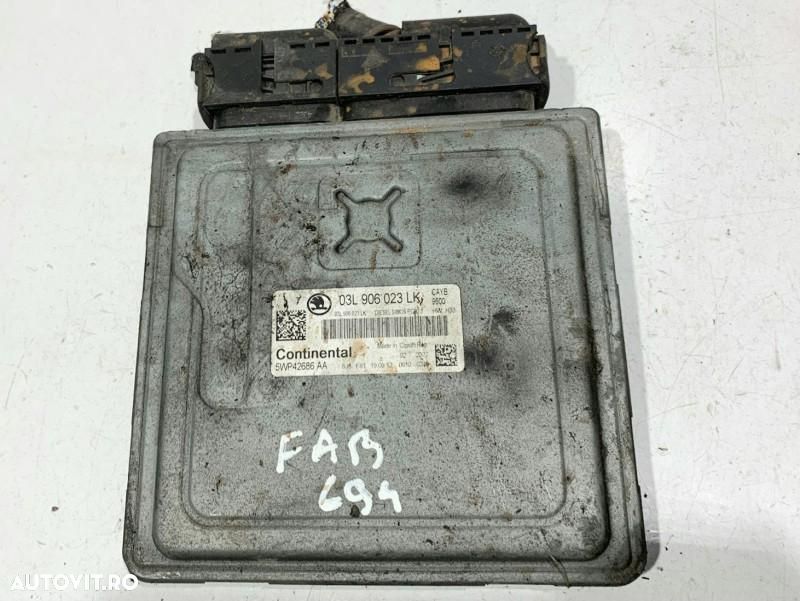 Calculator motor ecu Skoda Roomster (2006-2010) 1.6 tdi CAYB 03L906023LK - 1