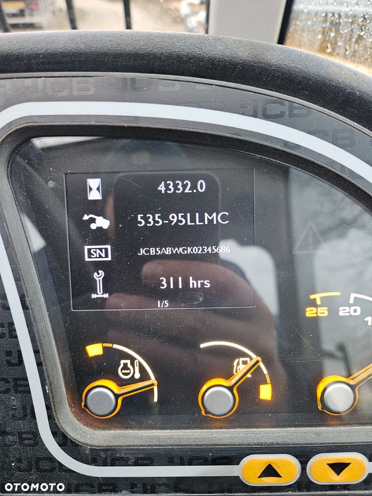 JCB Ładowarka teleskopowa JCB 535-95 Powershift 4WS 10m Manitou Merlo - 12