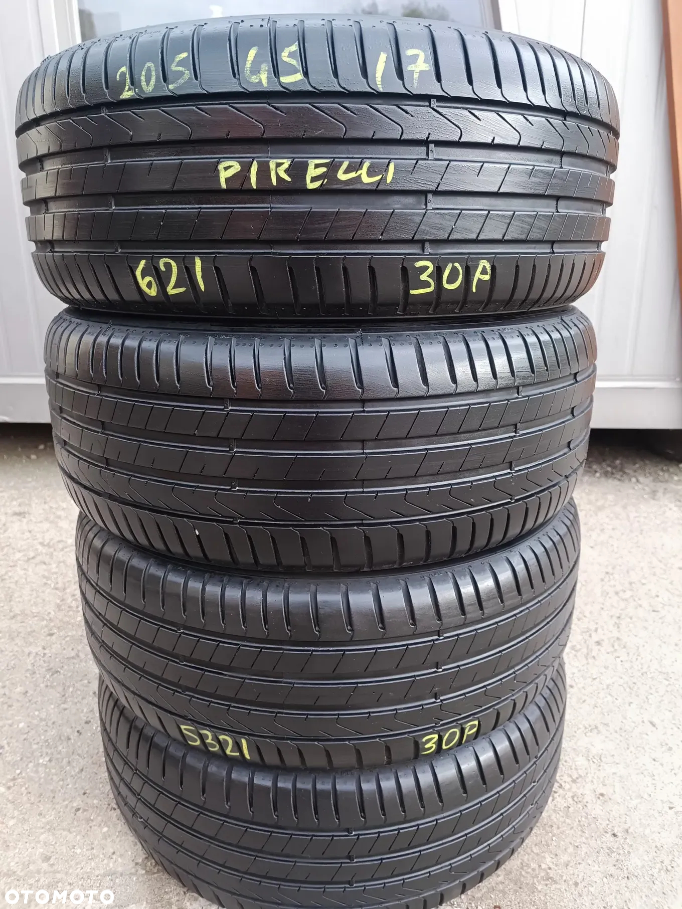 205/45R17 88W XL Opony Letnie Lato PIRELLI CINTURATO P7 * 6mm Legnica ALU-RAD 21r. 205/45 - 2