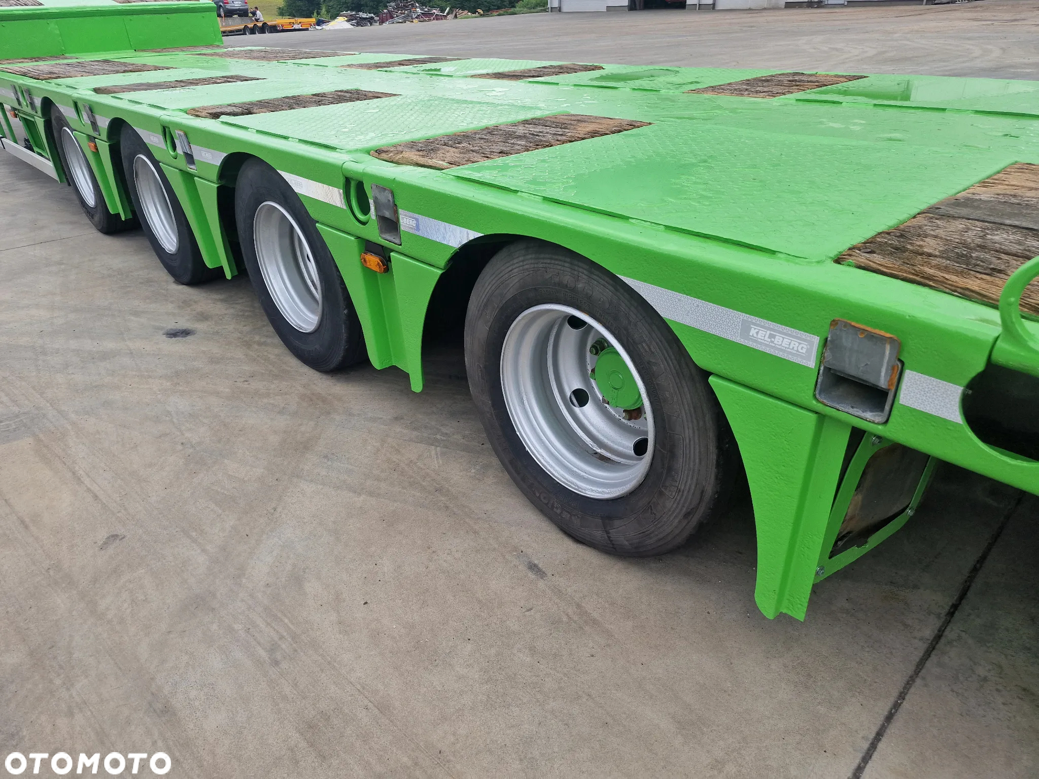 Kel-Berg Niskopodwoziowa 4-osiowa Rozciągana do 19,30 Poszerzana Najazdy Własna Hydraulika Wciągarka 58000 kg - 11