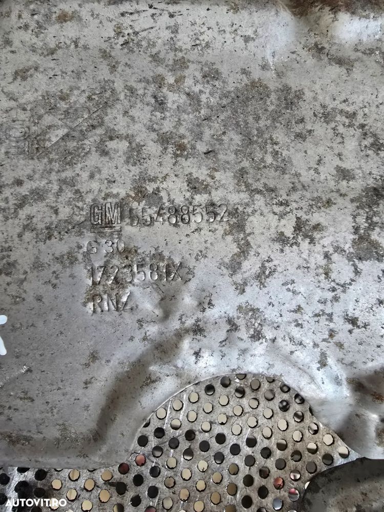 Scut Protectie Termica Catalizator DPF Opel Astra K 1.6 Cdti Motor B16DTH LVL - 6