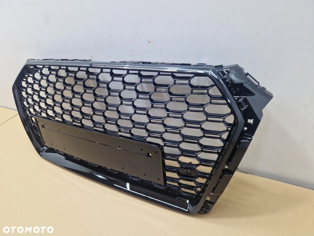 ATRAPA GRILL AUDI A4 S4 LIFT 11-15 CZARNY POŁYSK PDC NOWY - 2