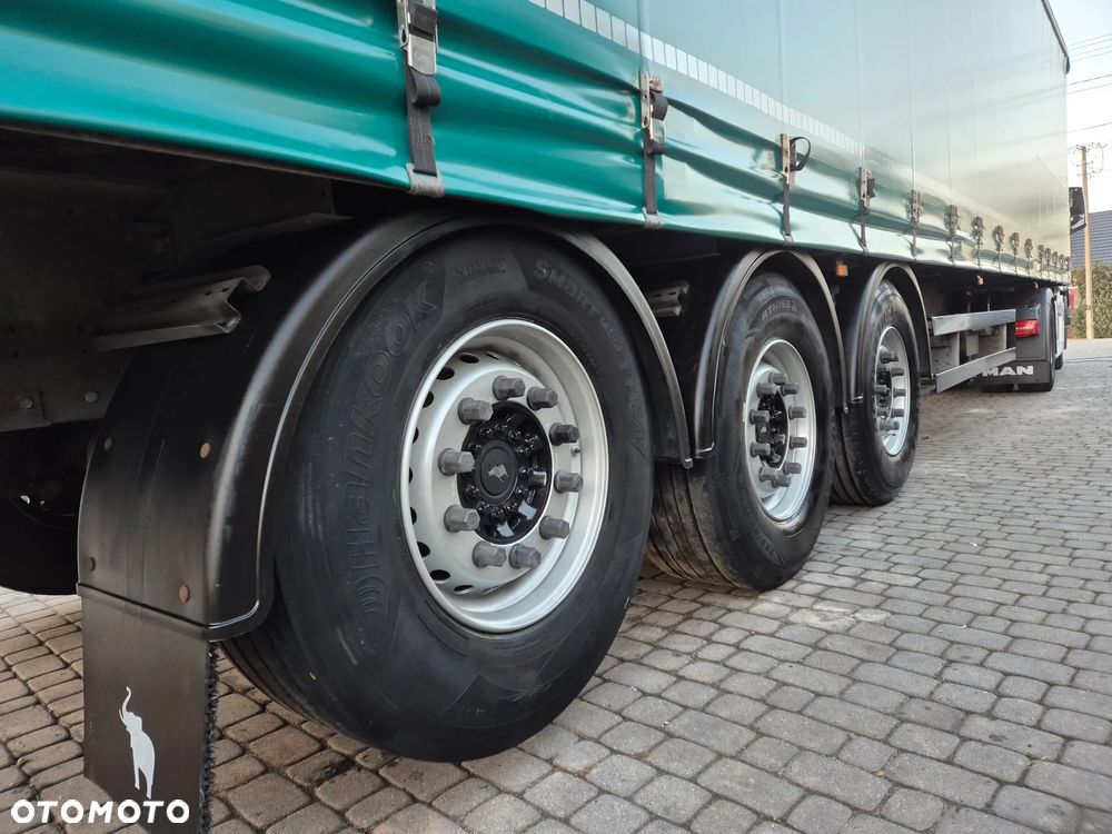 Schmitz Cargobull Standard 2018 2x oś podnoszona podnoszony dach z Niemiec  / OŚ PODNOSZONA / ładne opony / nowa plandeka / od pierwszego właściciela / OKAZJA - 14