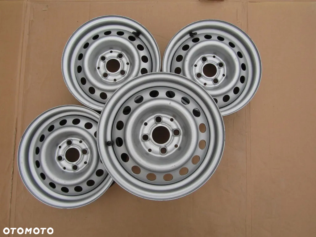 4x Felgi 14 VW Caddy Passat Golf II III / BMW / Przyczepa Laweta 4x100 ET35 - 11
