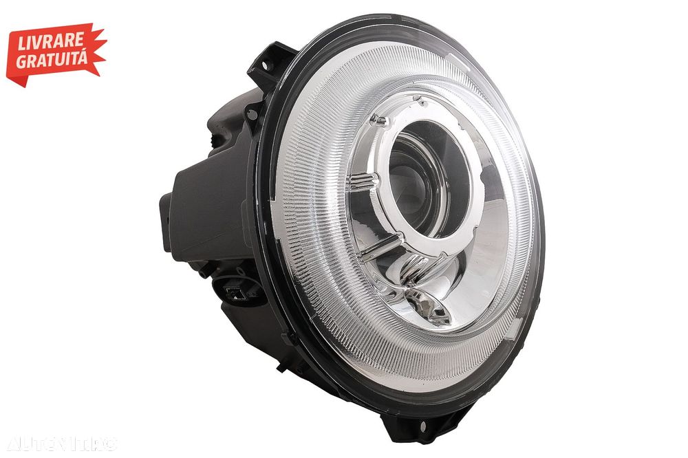 Faruri Bi-Xenon OEM Look Mercedes G-Class W463 (2005-2017) Crom- livrare gratuita - 6