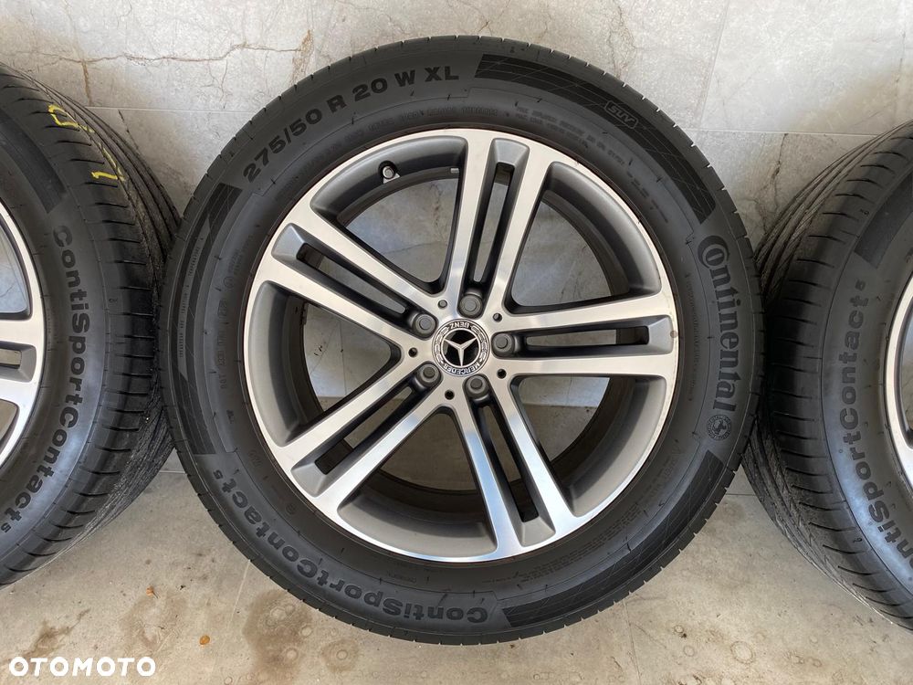 Oryginalne Felgi Mercedes + opony Continental. MERCEDES GLE GLS R20 - 12