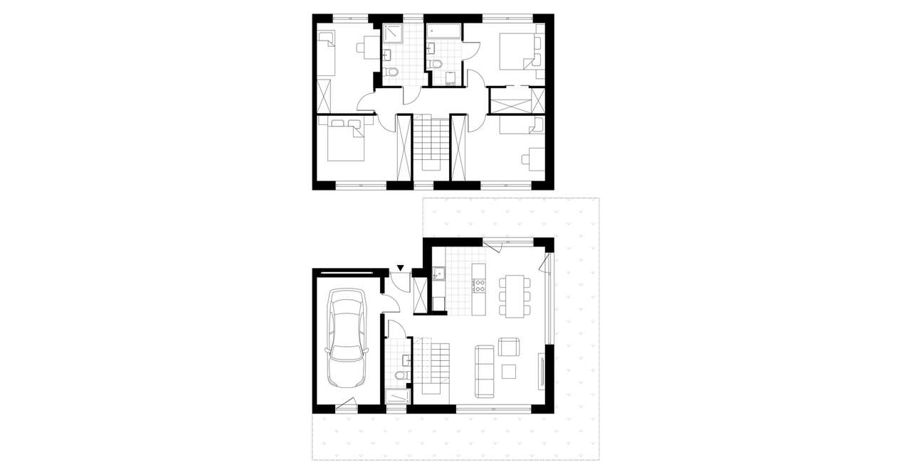 Kameralne osiedle - 12 domów | 5-pok. dom | 31B - Pełny obrazek: 4/9