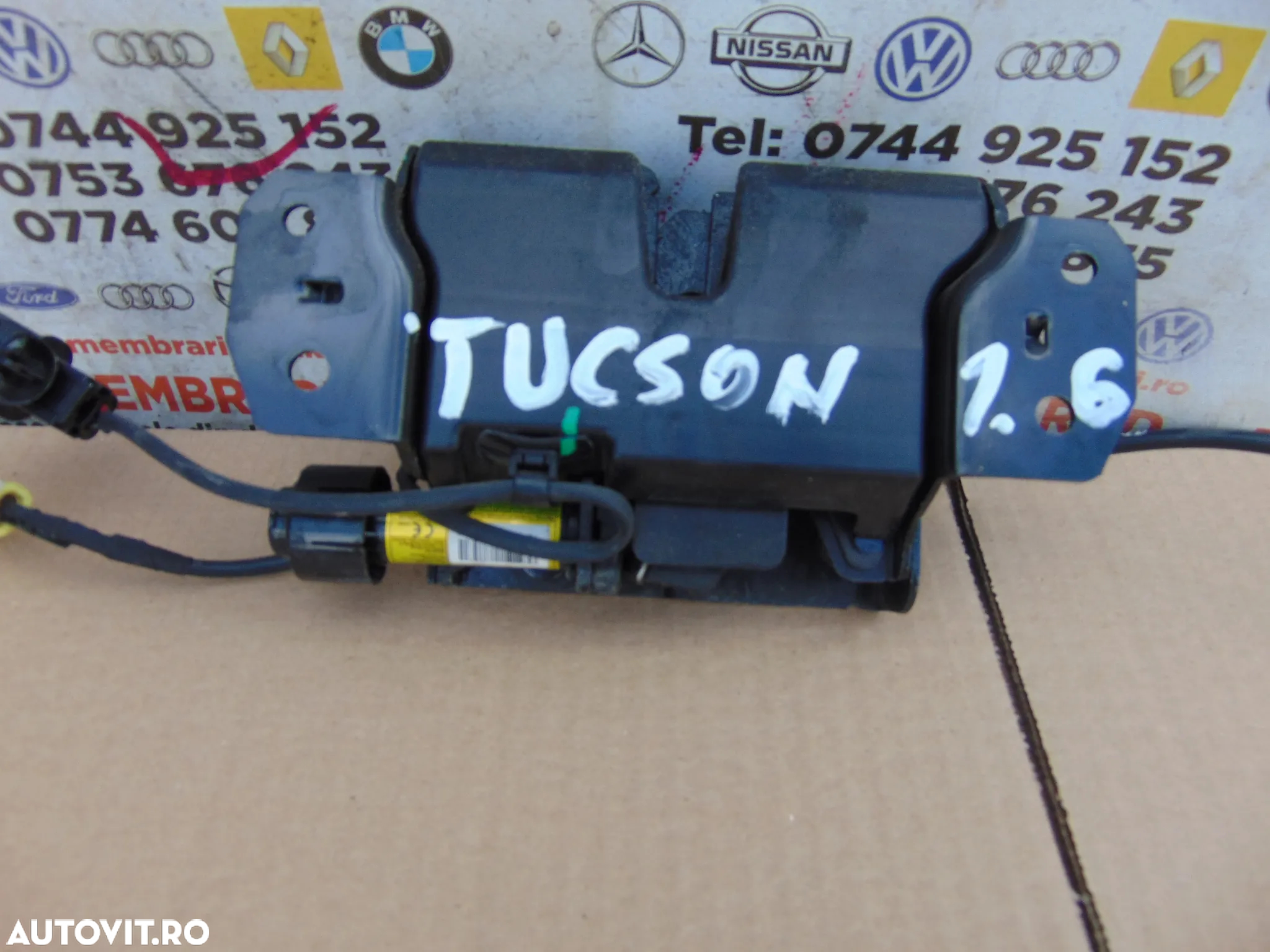 Broasca capota Hyundai Tucson 2014-2020 broasca cu capsa pirotehnica - 2