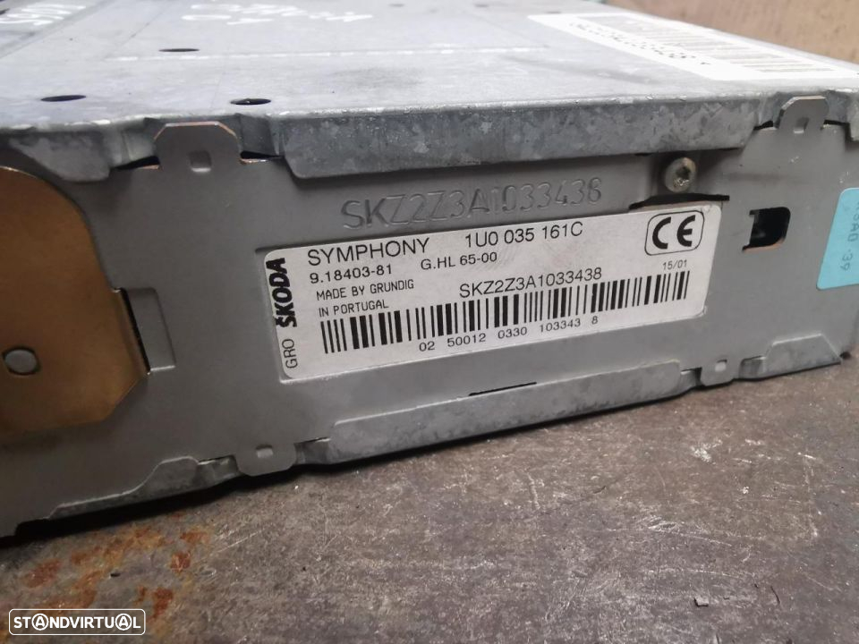 SKODA OCTAVIA 2001 RÁDIO R065 - 3
