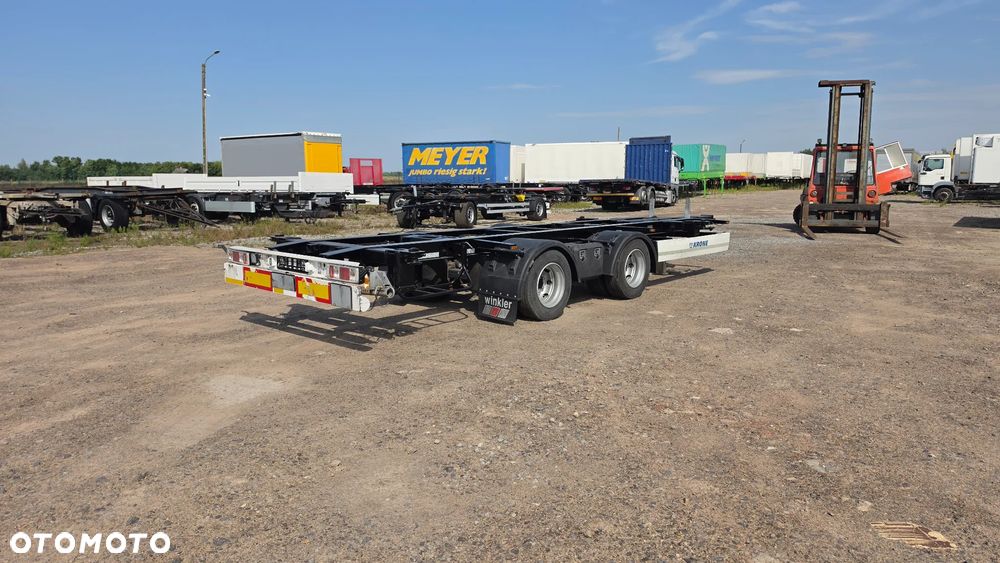 Krone 24.500zł netto TANDEM BDF GÓRNY ZACZEP JUMBO-STANDARD 19.5 OPONY 2016ROK HAMULCE TARCZOWE ST.BDB MOŻLIWOŚĆ TRANSPORTU - 4