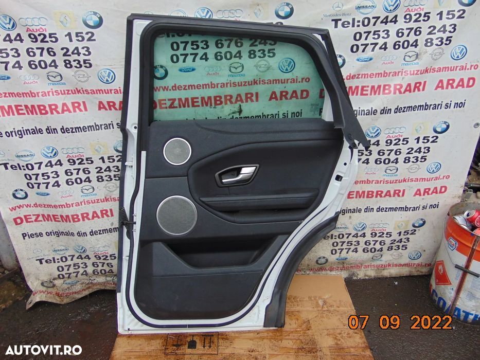 Fete usi Range Rover Evoque 2011-2018 panouri interiare usi fata spate - 3