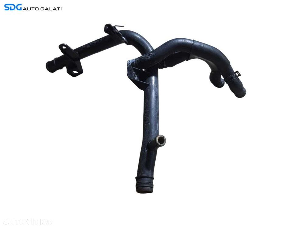 Furtun Conducta Cuplaj Apa Lichid Racire Motor Volkswagen Passat B6 1.9 2.0 TDI 2005 - 2010 Cod 03G121065AC [N2195] - 1