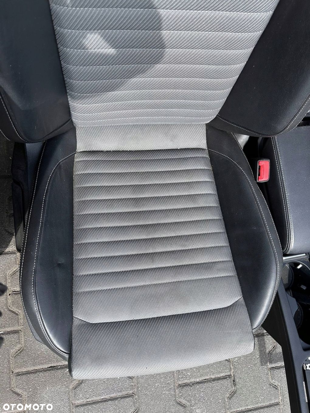 PASSAT B8 KOMBI R-LINE FOTELE TPICERKI ALCANTARA KOMPLET MASAŻ - 6