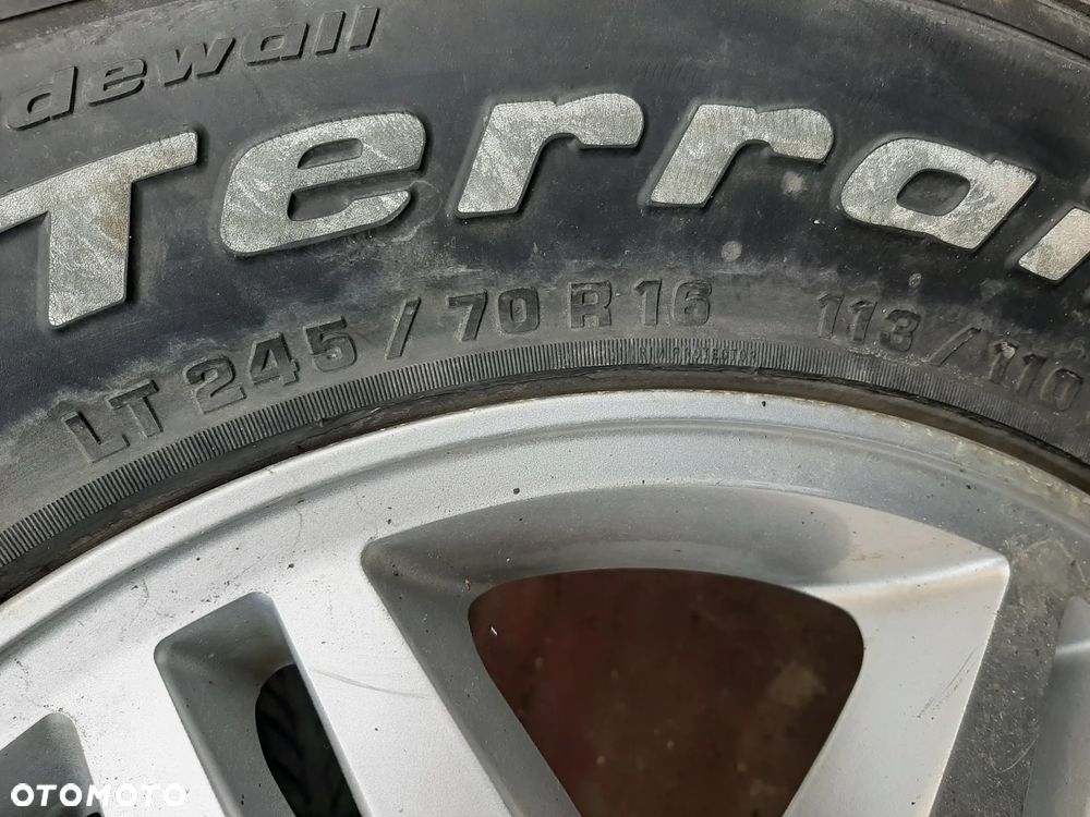 Koła felgi opony 16 ISUZU D-MAX 6x139,7 - 7