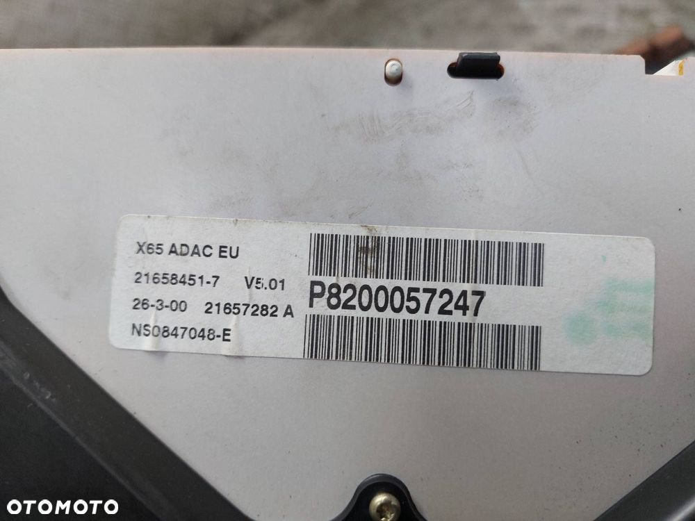 ZESTAW STARTOWY RENAULT CLIO II 1.6 16V 8200044437 8200031557 8200057247 - 7