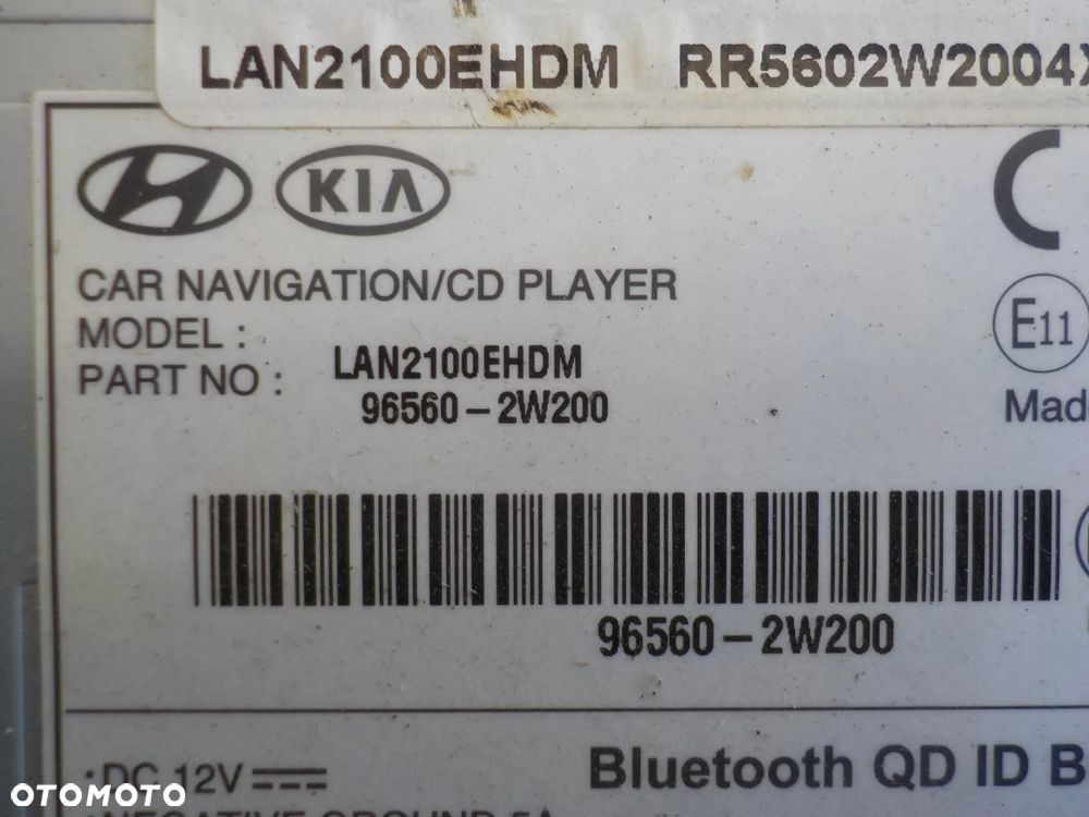HYUNDAI SANTA FE III RADIO NAWIGACJA 96560-2W200 - 2