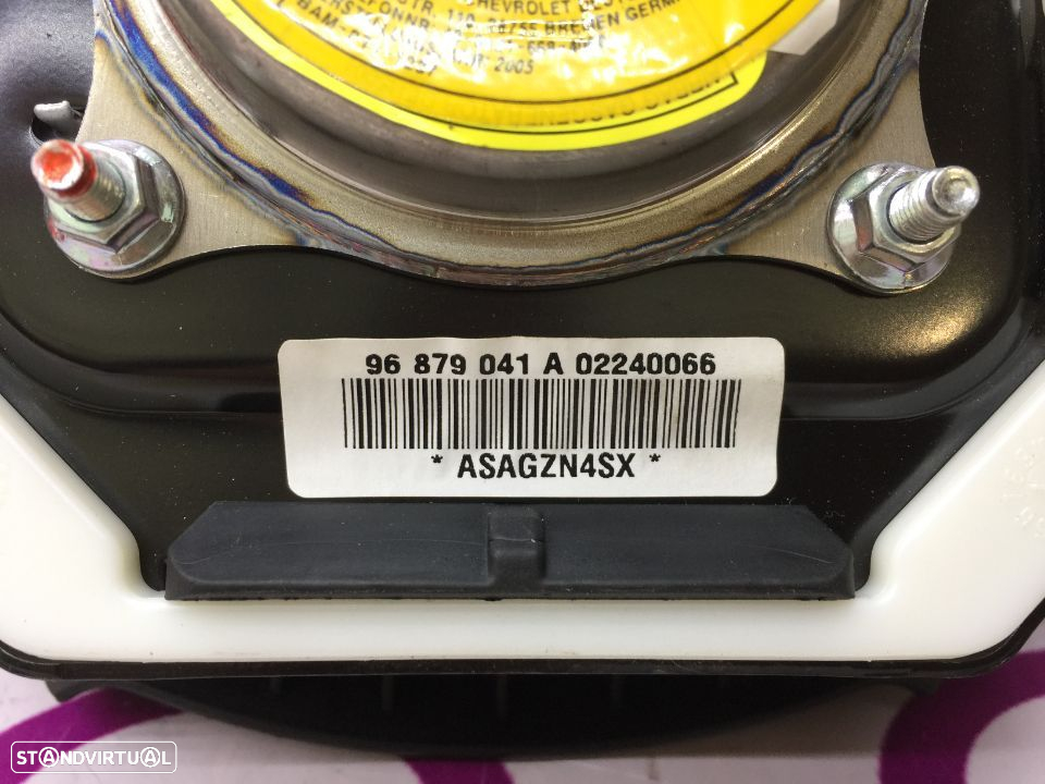Airbag Condutor Chevrolet Aveo 1.4 i 84 Cv de 2010 - Ref: 96879041 - NO780003 - 3