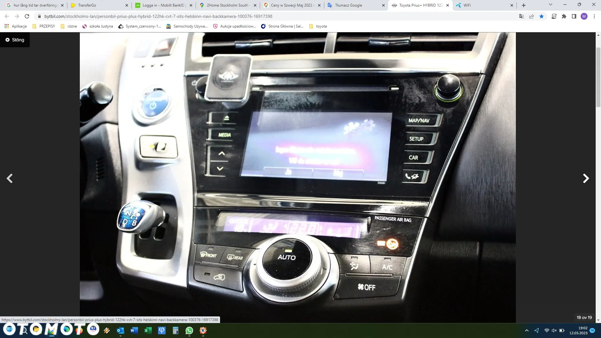 Toyota Prius+ (Hybrid) Executive - 22