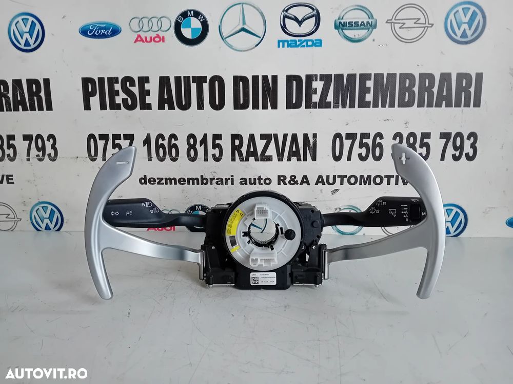 Ansamblu Spira Spirala Volan Airbag Padele Maneta Alfa Romeo Stelvio 2017-2022 Cod 01561468480 - 6