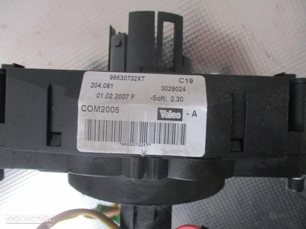 Comutador / Manete (Luzes/Piscas/Escovas/Fita) Peugeot 207 (Wa_, Wc_) - 2