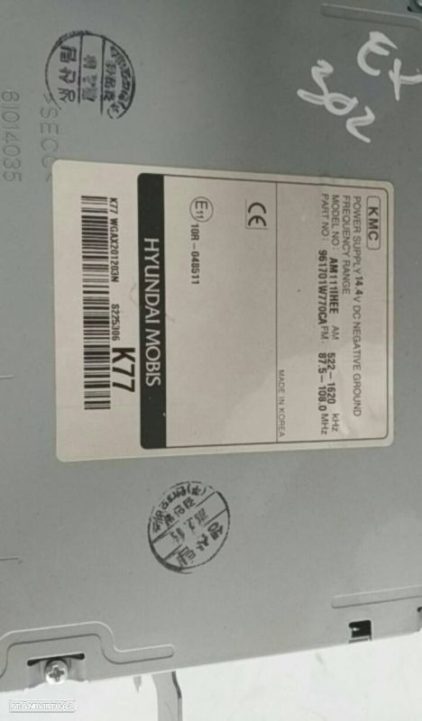 Rádio / auto-rádio KIA Rio III (UB) - 2