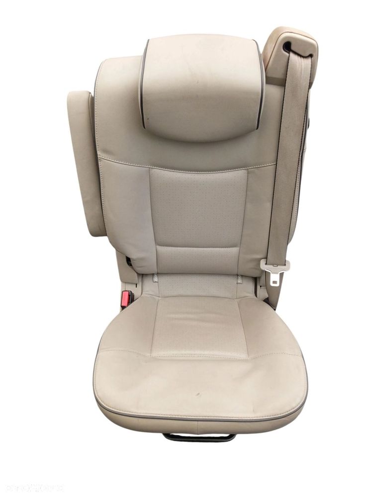 FOTEL TYŁ PRAWY 2 RZĄD SKÓRA RENAULT ESPACE IV LIFT (06-12) INITIALE PARIS - 1