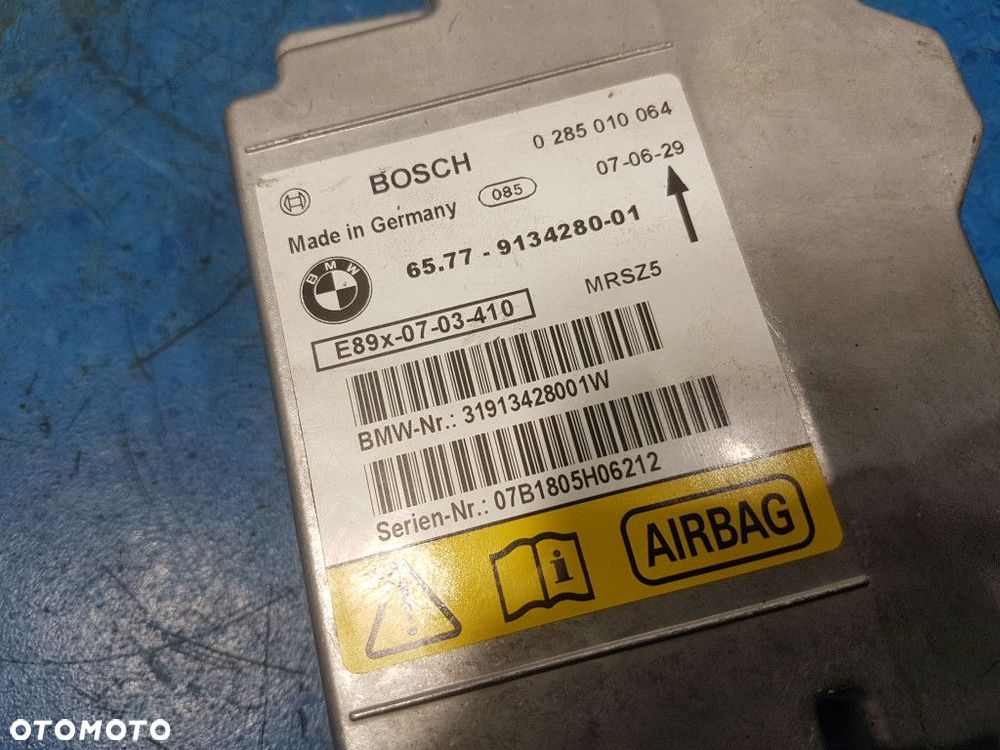 BMW 1 E87 SENSOR AIRBAG 9134280 - 2
