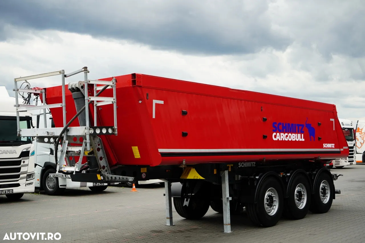 Schmitz Cargobull BASCULĂ / ALUMINIU / 24 m3 / 2021 / ANVELOPE 100% / GREUTATE: 5100 KG / AXĂ RIDICATĂ - 3