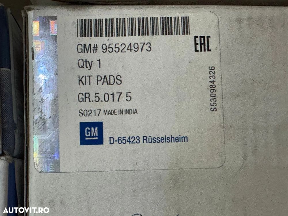 95524973 | Etrier Frana | Opel Corsa E/ Opel Adam - 1