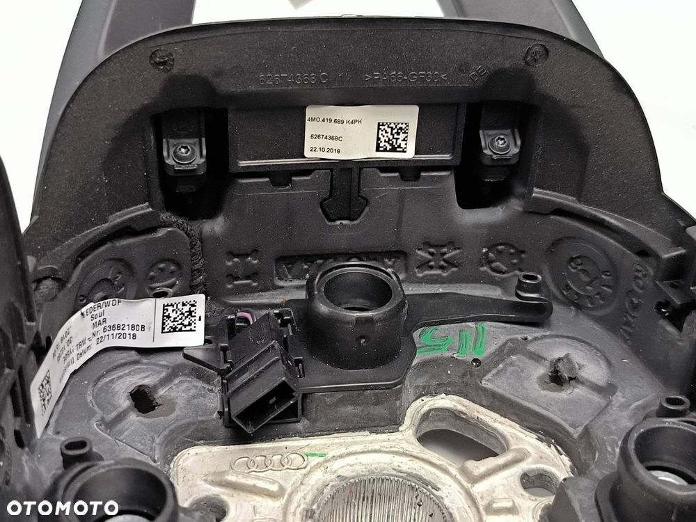 KIEROWNICA AUDI A4 B9 S-LINE 4M0419689 - 3