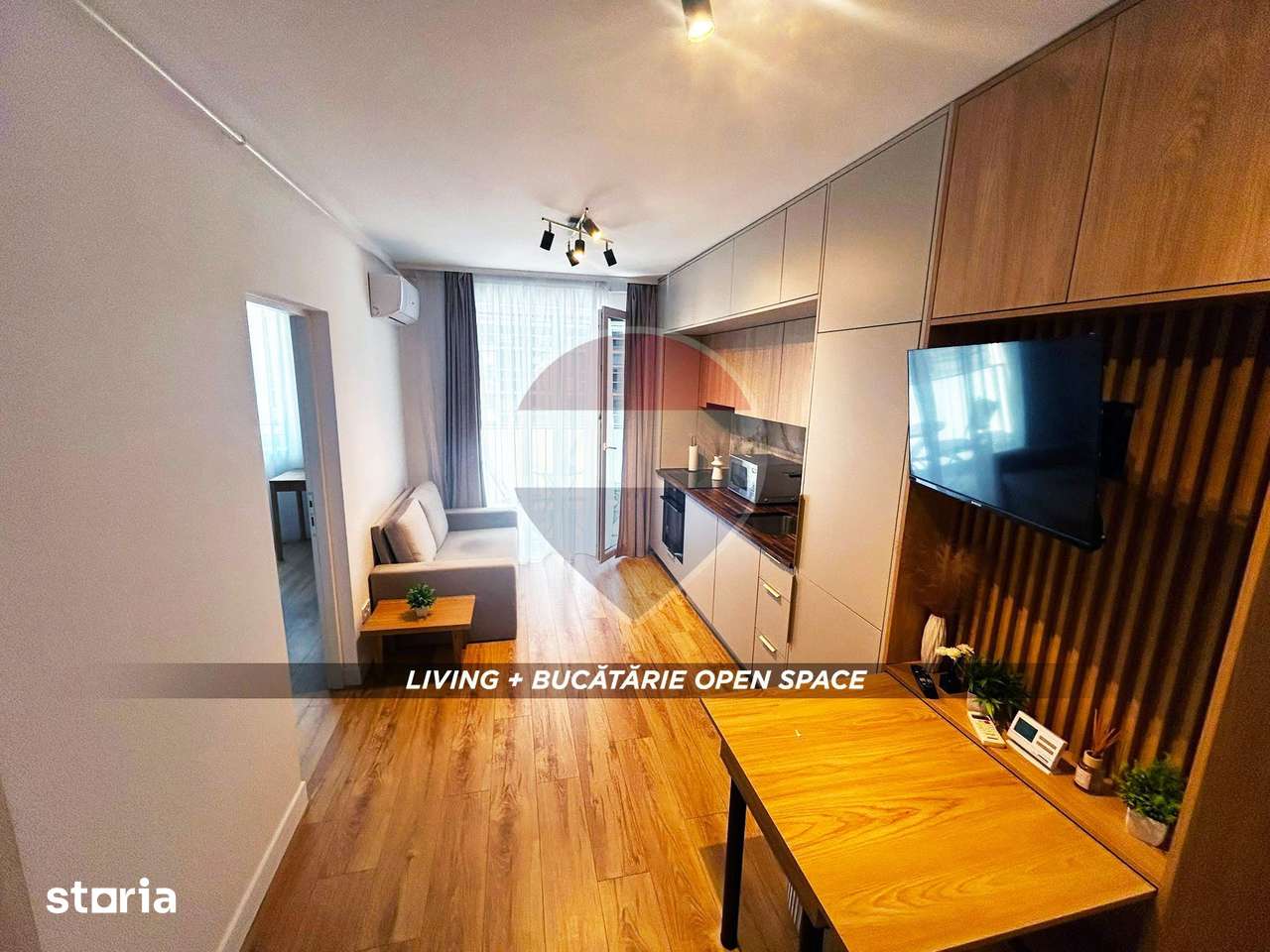 De închiriat: Apartament 2 camere, bloc nou + loc de parcare inclus — fotografia 1