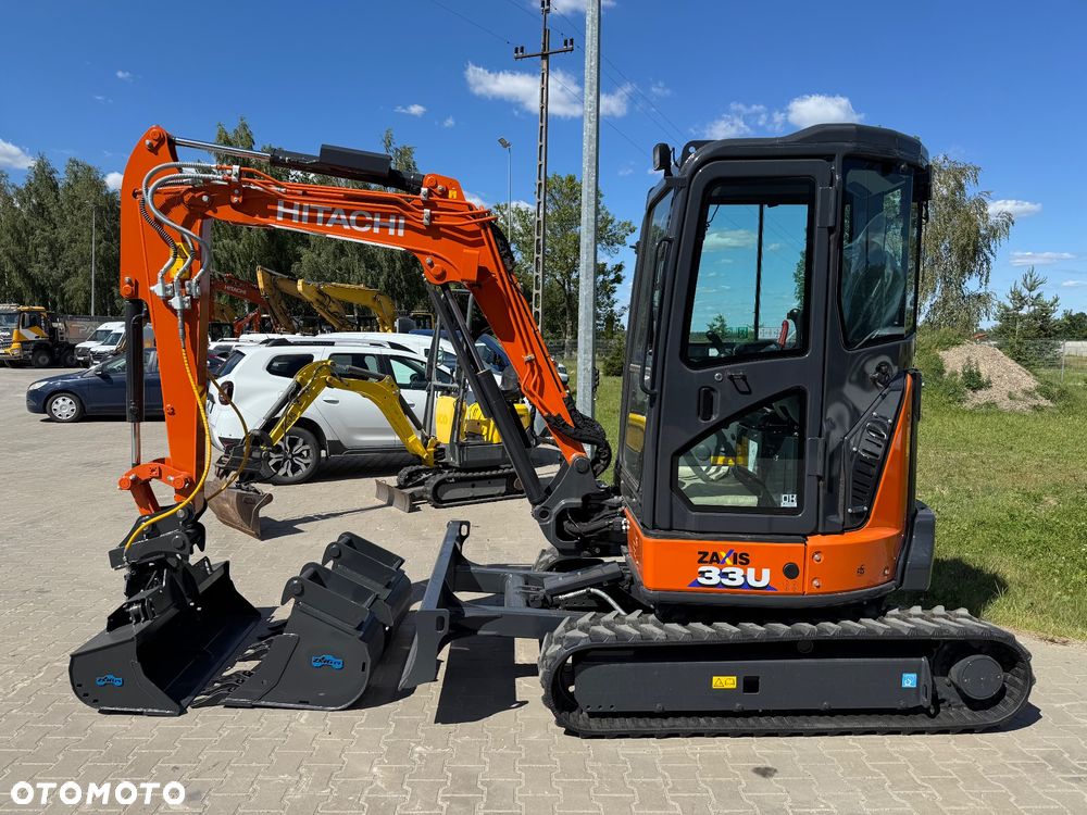Hitachi ZX33-6 3740kg  Szybkozłącze 3 Łyżki - 2