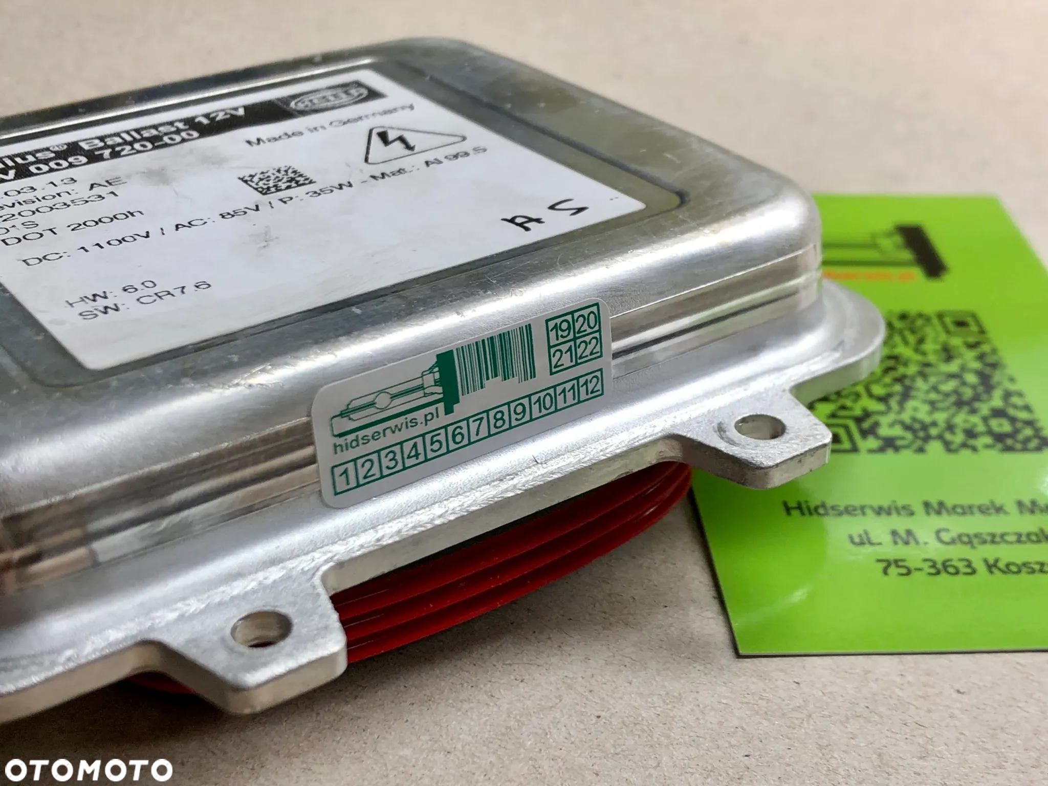 Przetwornica xenon Hella 5DV00993200 Opel Insignia lift, Porsche Cayenne regeneracja - 3