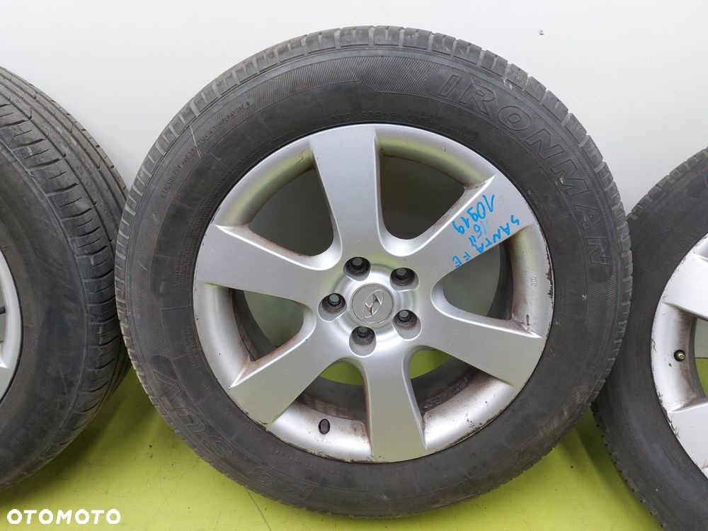 Koła FELGI OPONY ALUFELGI HYUNDAI SANTA FE II R18 5X114,3 7J X18 - 4