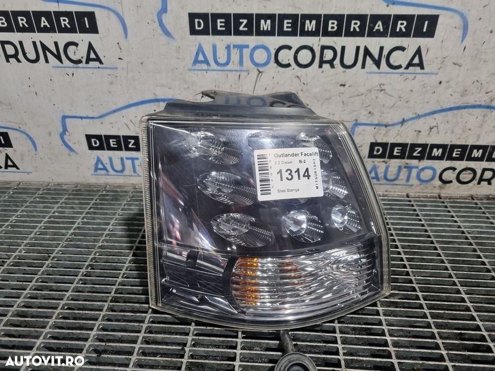 Stop Stanga Mitsubishi Outlander Facelift 2009 - 2012 SUV 4 Usi (1314) Cu led - 1