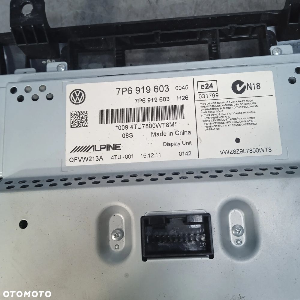 Radio Touareg II 7P6919603 - 2