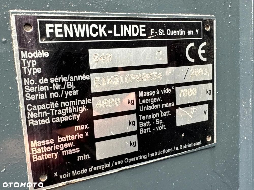 Linde S40/ 4000 kg LPG / Jak nowy - 10