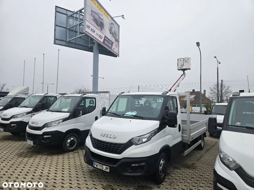 Iveco 35C16 HDS, żuraw, plandeka, wywrotka - 13