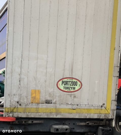 Prawe Drzwi naczepy Wielton + słupek Belki dachu+wózek - 1