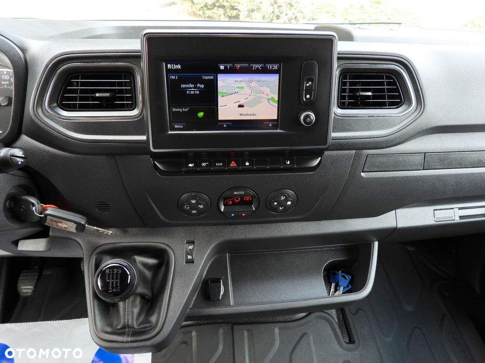 Renault MASTER PLANDEKA 10 PALET TEMPOMAT NAWIGACJA LEDY PNEUMATYKA KLIMATYZACJA  165KM - 35